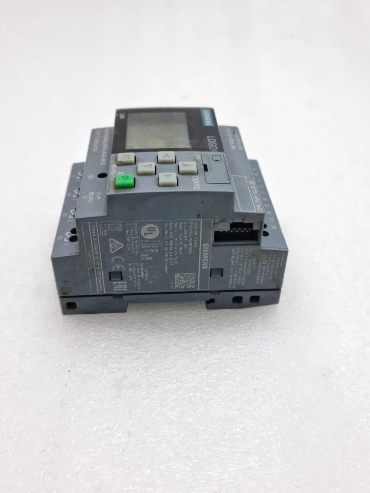 Siemens 6ED1052-1MD08-0BA0 Logo Plc BM12/24RCE 12/24Vdc Tested Working